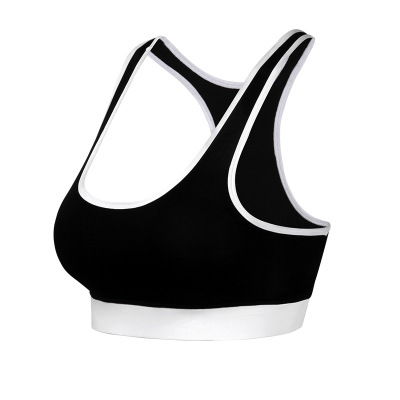 夏季運動速干彩邊文胸透氣瑜伽服健身內衣背心女士廠家直銷代發
