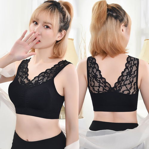 媽媽內(nèi)衣文胸中老年女老人抹胸運動無鋼圈背心式聚攏收副乳防下垂